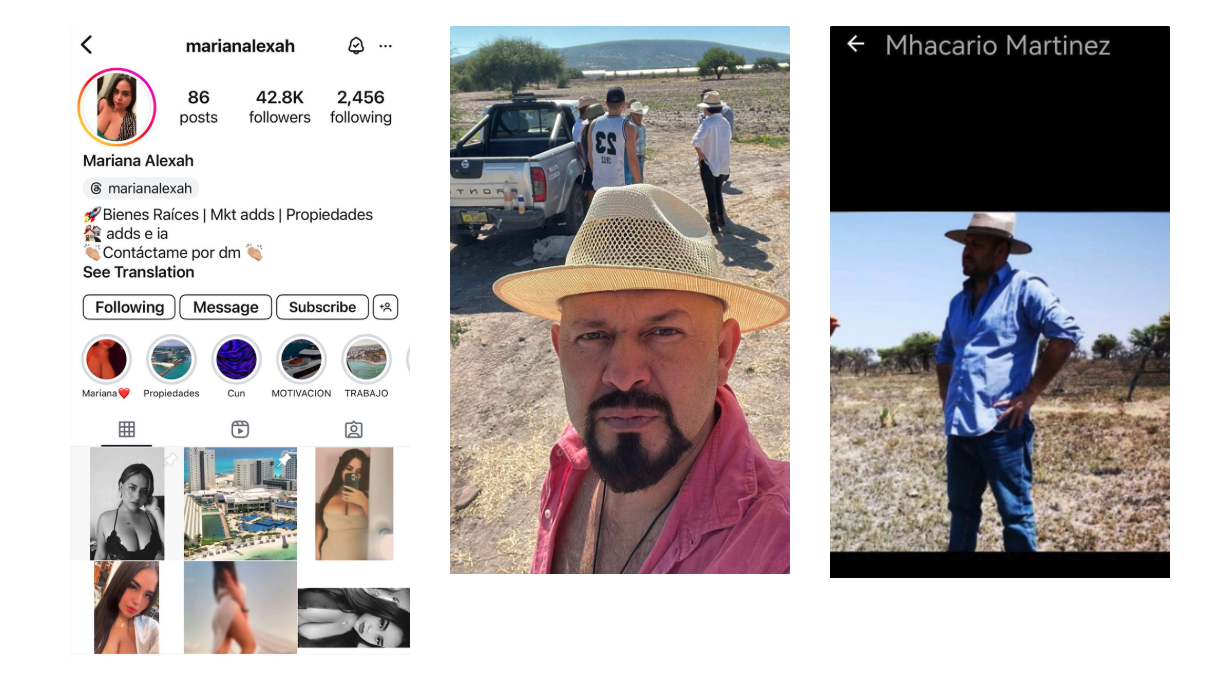 Whatsapp de Jorge Martinez Bravo y Mariana Alexa Martinez Chavez